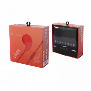 Nueva ID de diseño y caja de embalaje cuadrada de base para accesorios de teléfono utilizados