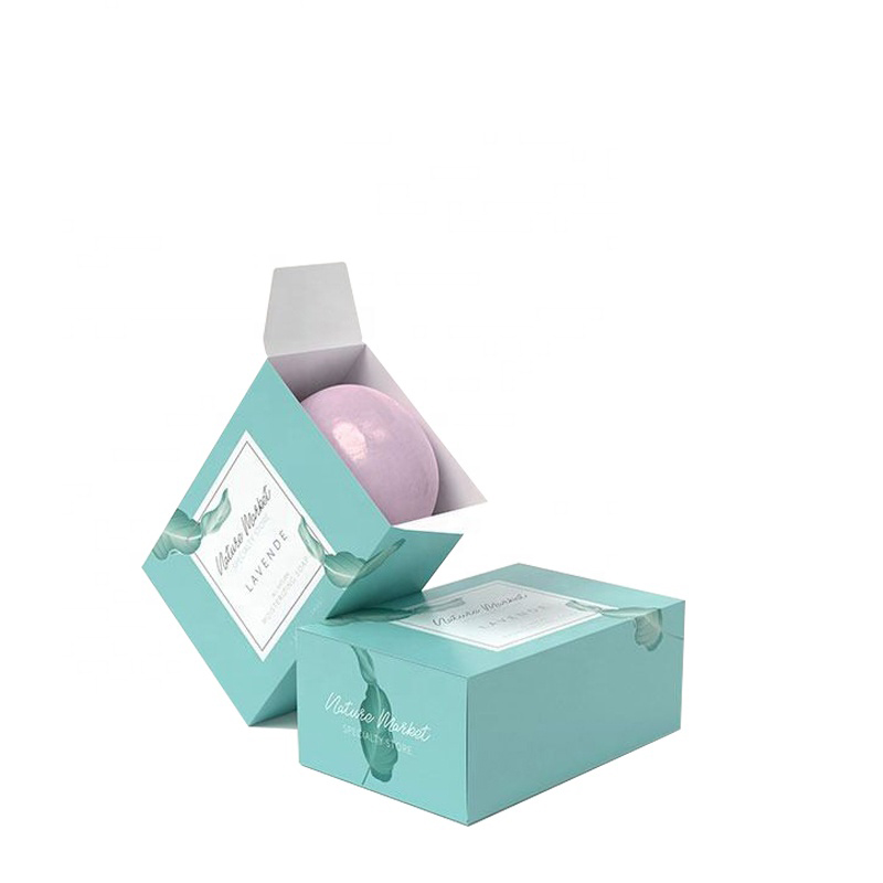Caja de regalo de envasado de caja de jabón personalizada Venta caliente